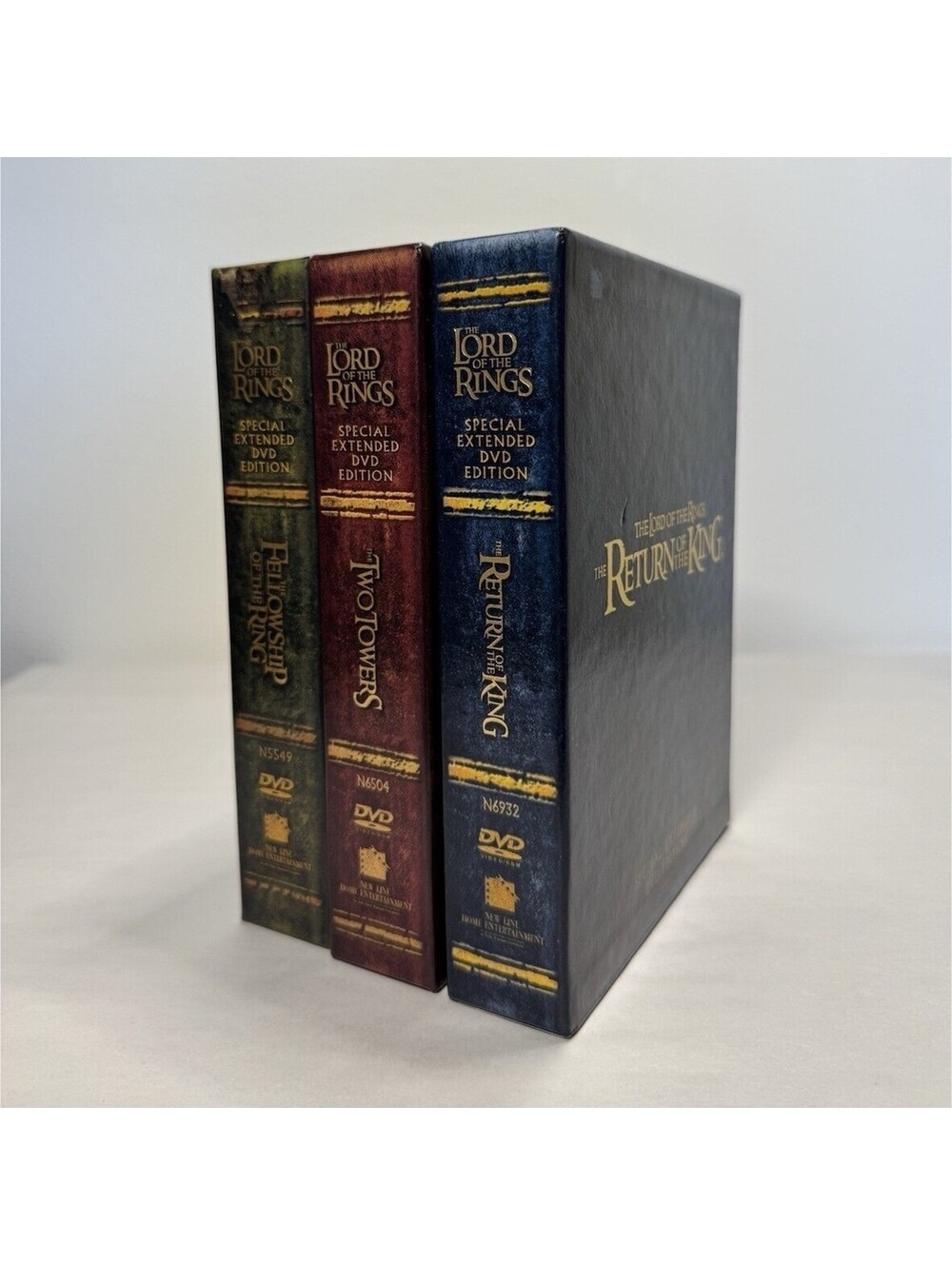 Lord of the Rings Trilogy Extended Edition 12 DVD Box Set Platinum Series